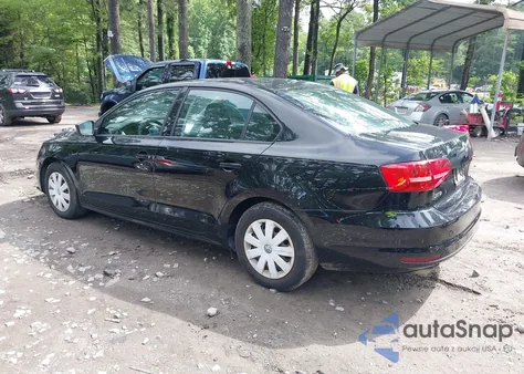 2015 Volkswagen Jetta 2.0L S из США, поврежденный, VIN 3VW2K7AJ1FM293445